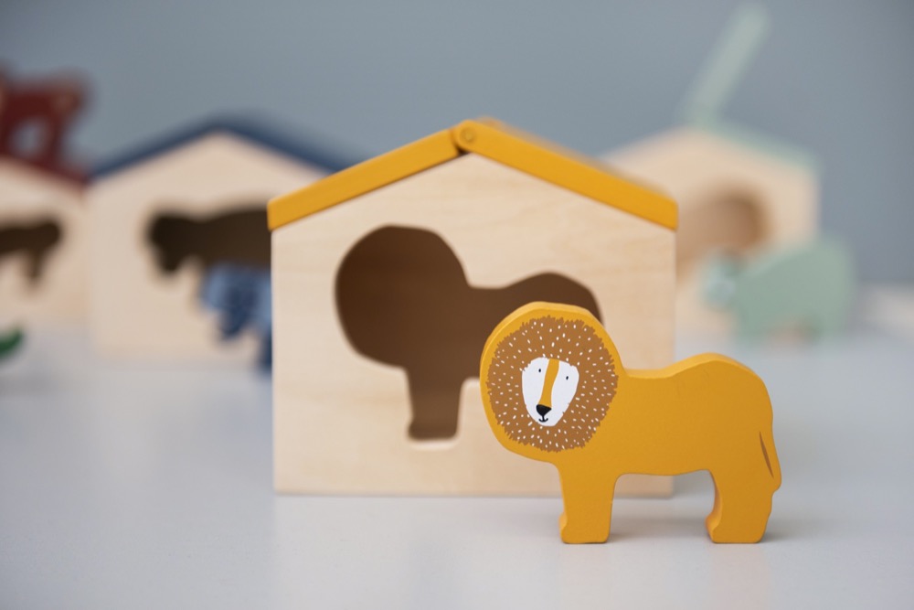 Houten huis - Mr. Lion